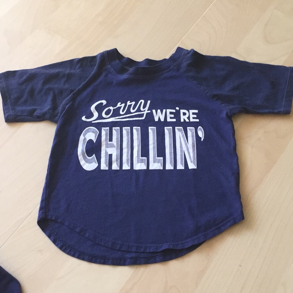 2 high-end graphic toddler tees - 2 Tiny Whales